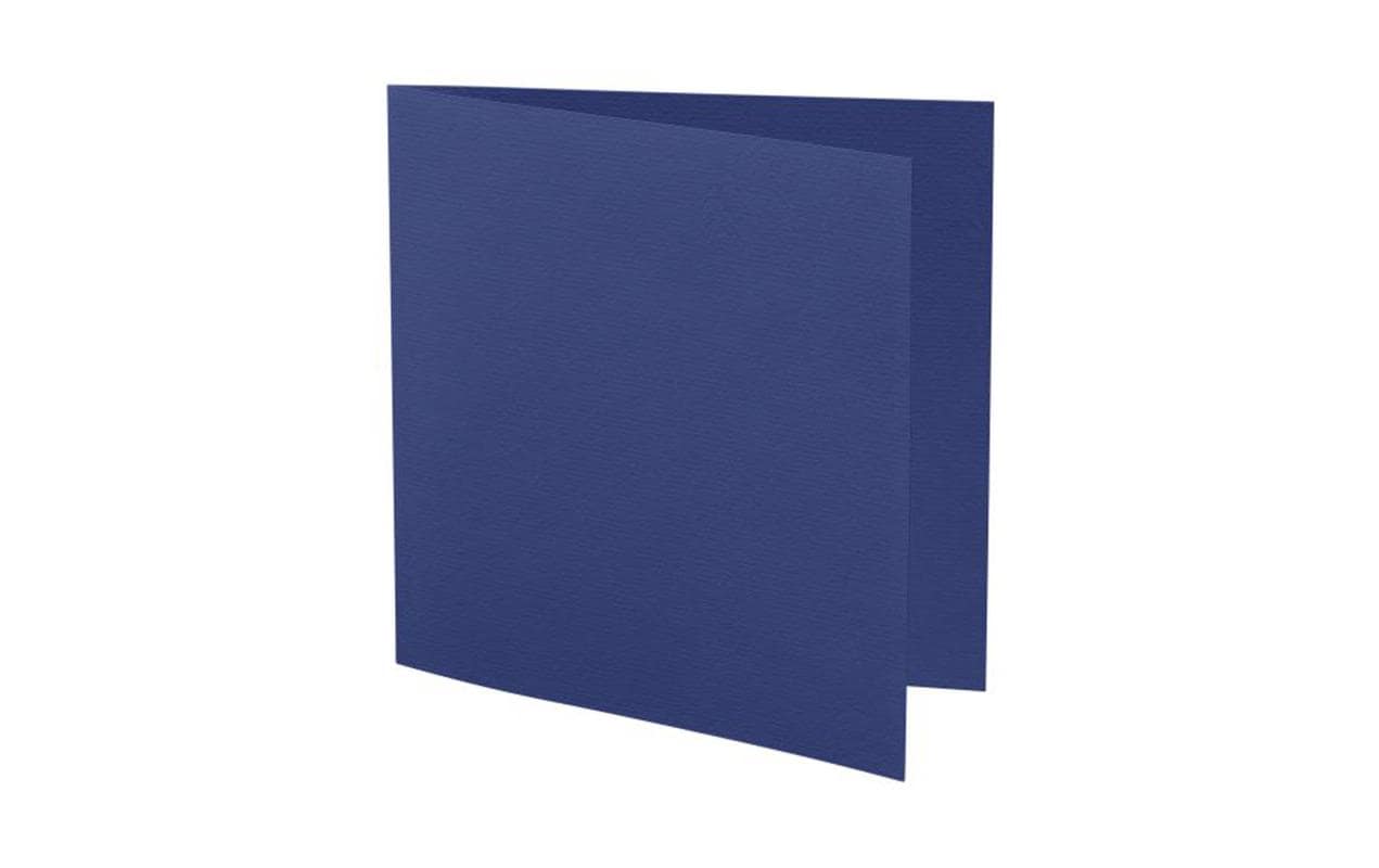 Artoz Blankokarte 1001, 15.5 x 15.5 cm, 5 Blatt, Classic Blue