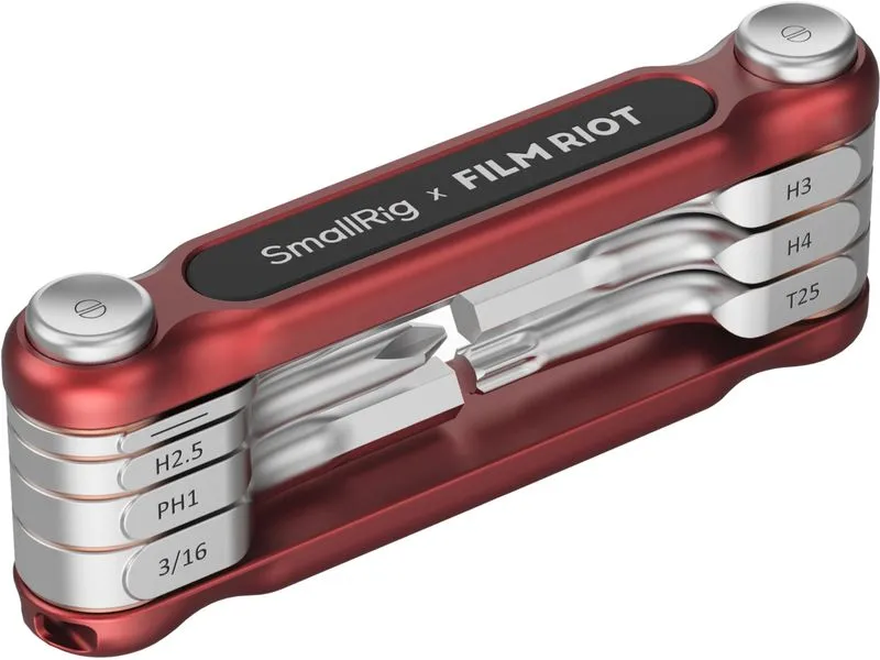 Smallrig 7-in-1-Klappschlüsselsatz Rot