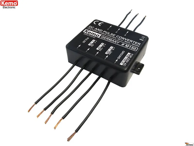 Kemo DC + Puls Converter M150 Zubehör für Leistungsregler Kemo DC + Puls Converter M150 Zubehör für Leistungsregler