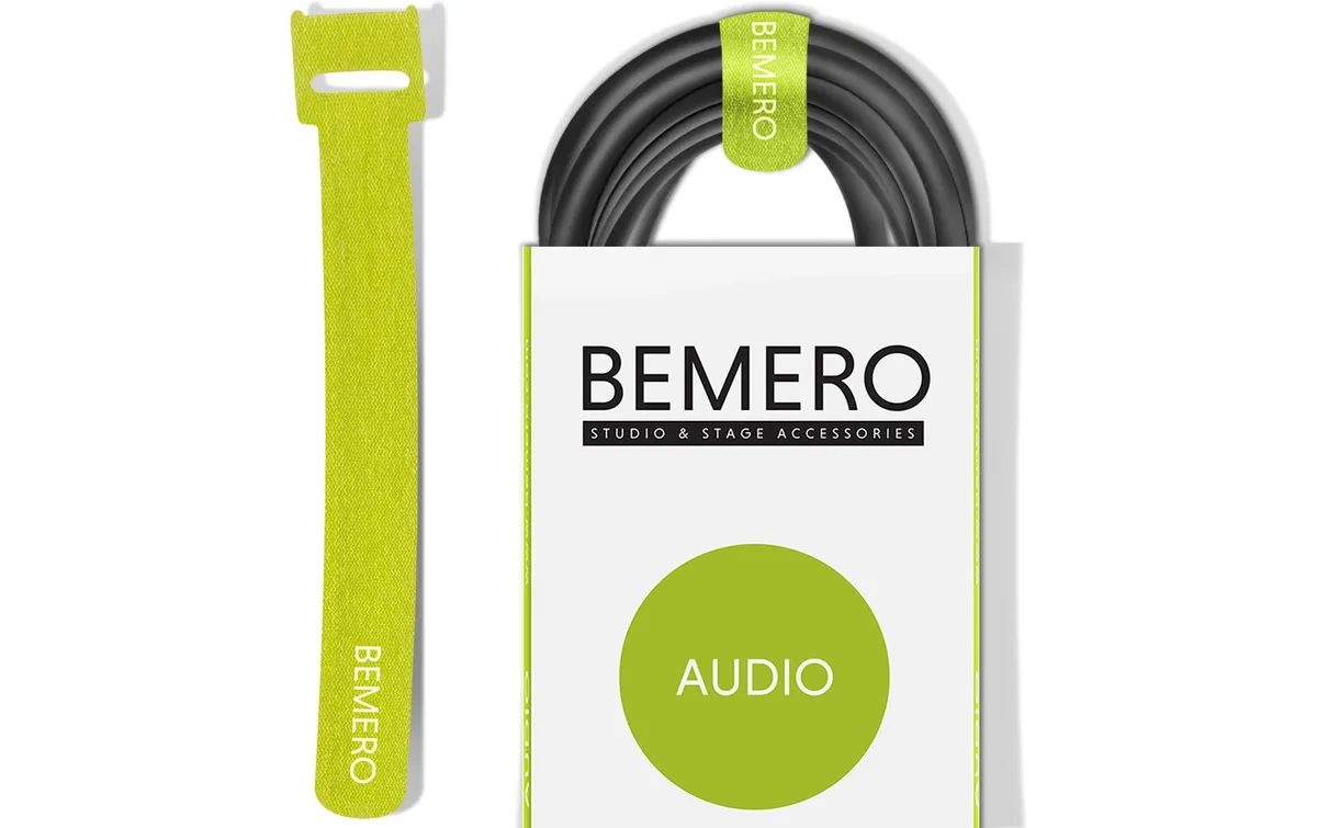 Bemero Audio-Kabel 6.3 Klinken - 6.3 Klinken 0.75 m, Schwarz