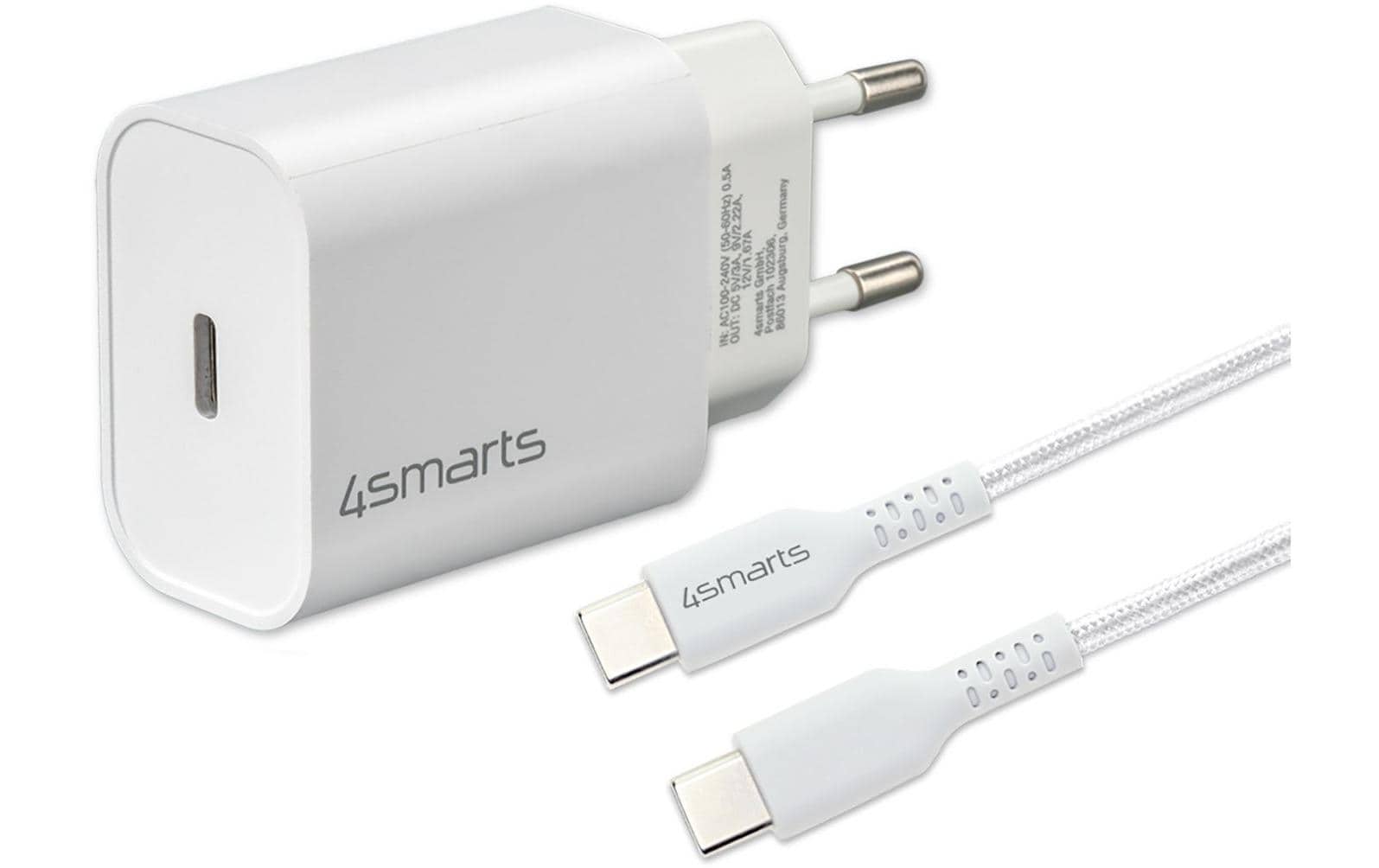 4smarts USB-Wandladegerät VoltPlug PD 20W + USB-C 4smarts USB-Wandladegerät VoltPlug PD 20W + USB-C