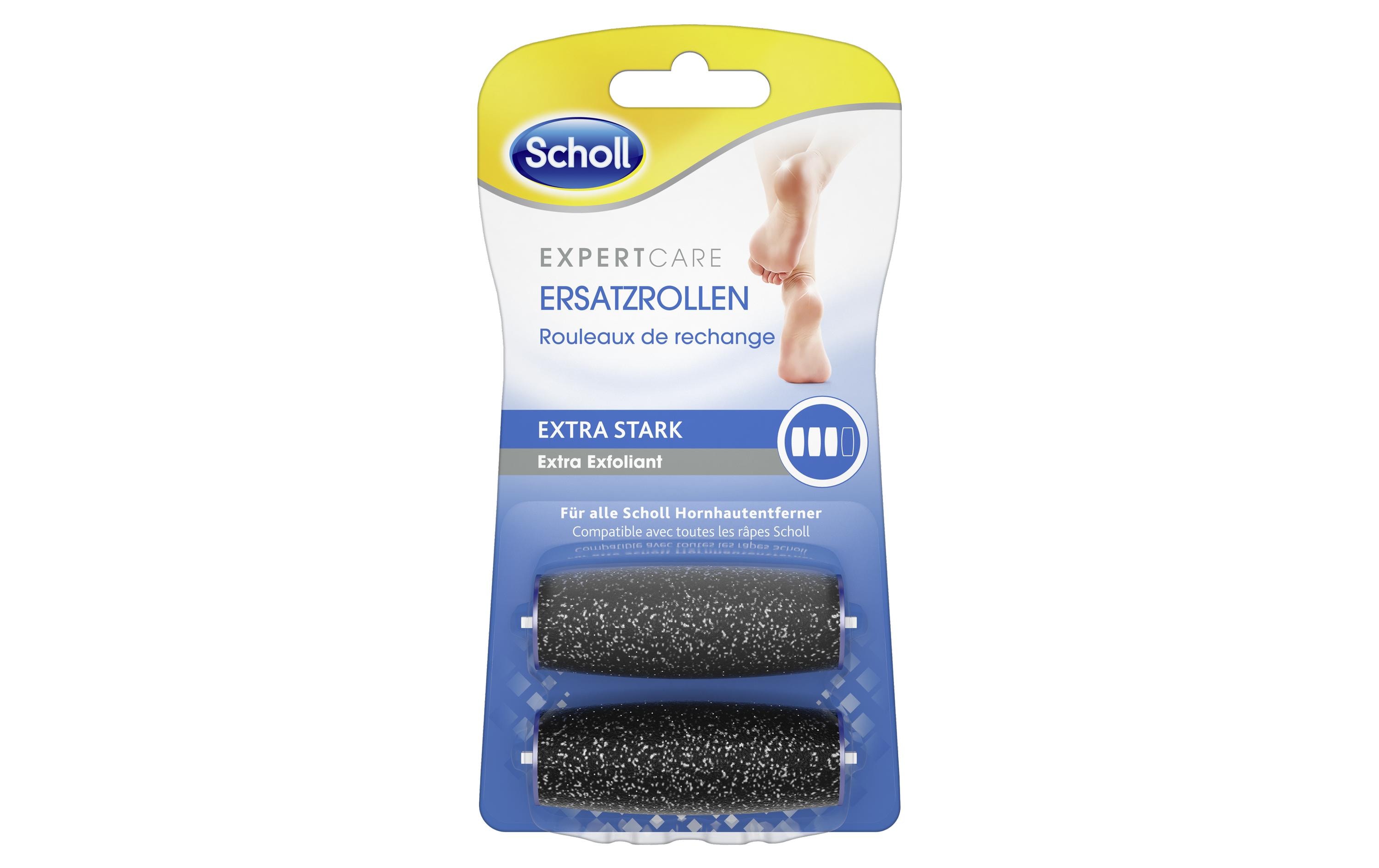 Scholl Hornhautentferner-Aufsatz Velvet Smooth Wet&Dry extra stark