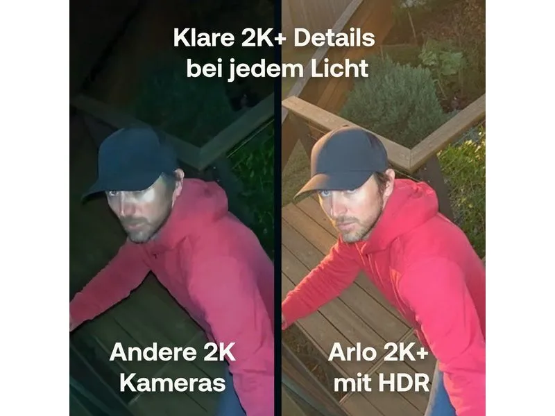 Arlo Überwachungsset Pro 6 2K 1er Set Weiss Arlo Überwachungsset Pro 6 2K 1er Set Weiss