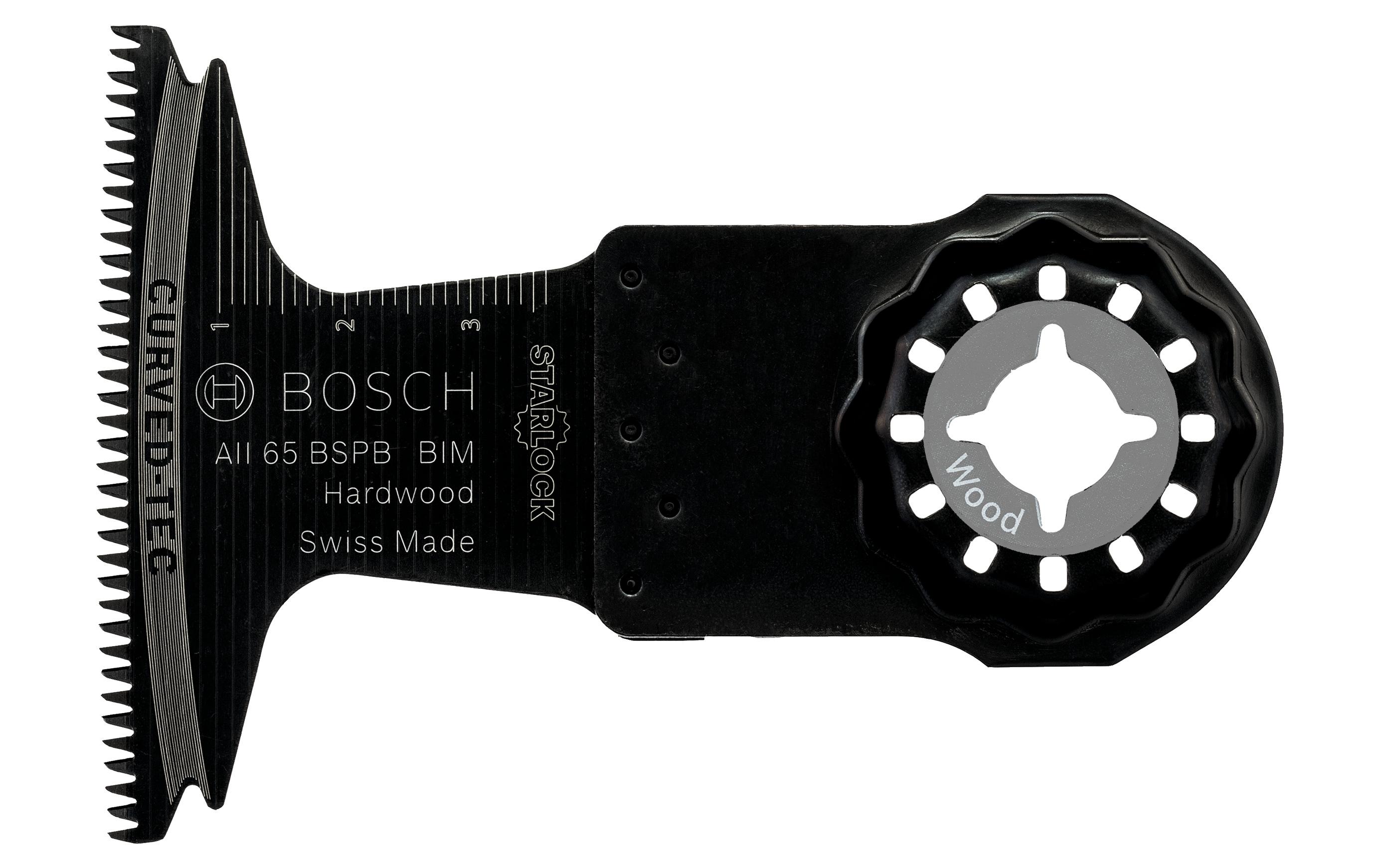 Bosch Professional BIM Tauchsägeblatt AII 65 BSPB Hart Holz, 40 x 65 mm
