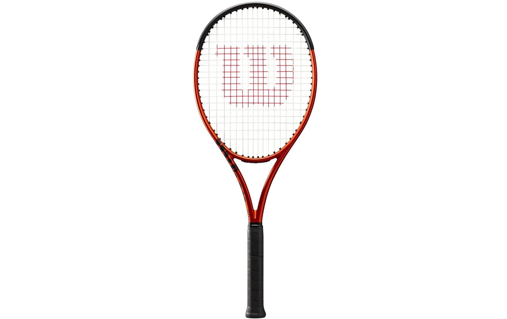 Wilson Tennisracket Burn 100 V5.0 Orange/Schwarz