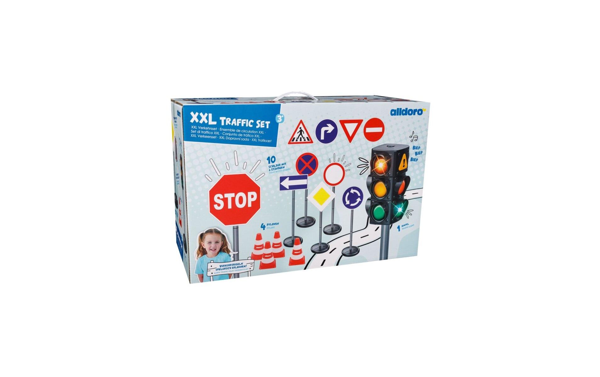 alldoro XXL Verkehrsset, 21 Teile alldoro XXL Verkehrsset, 21 Teile