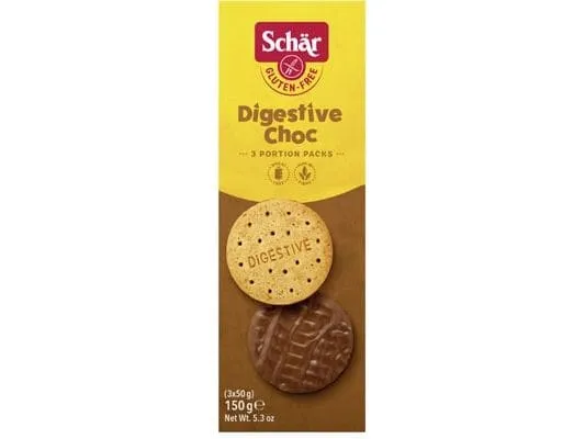 Dr.Schär Snack Digestive Choc glutenfrei 150 g Dr.Schär Snack Digestive Choc glutenfrei 150 g