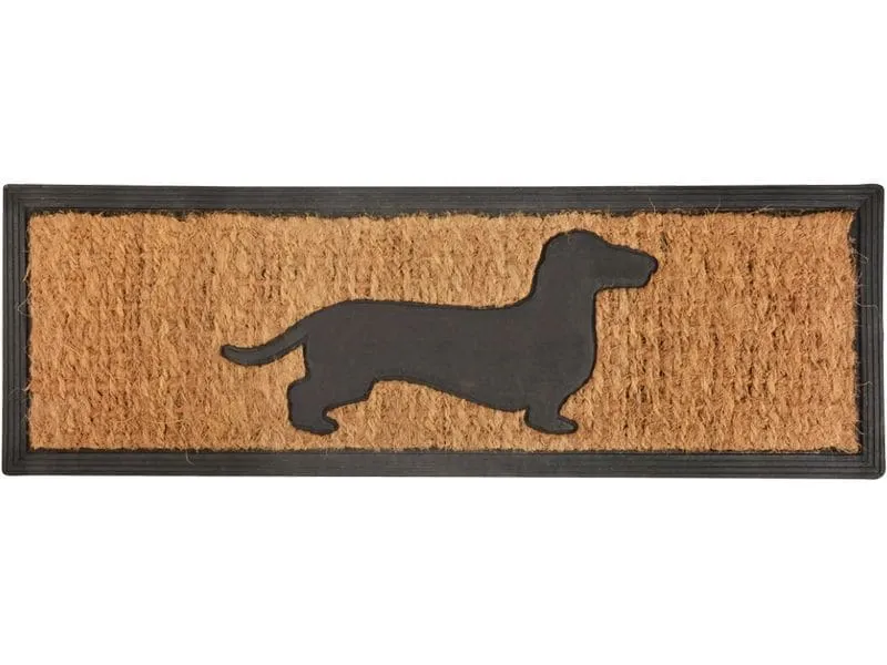 Esschert Design Fussmatte Dackel 25.3 cm/75 cm x 75.1 cm Esschert Design Fussmatte Dackel 25.3 cm/75 cm x 75.1 cm