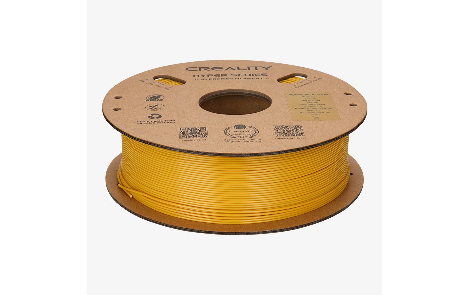 Creality Filament PLA Hyper, Gold, 1.75 mm, 1 kg