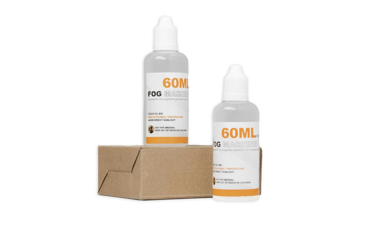 Lensgo Rauchmaschine Flüssigkeit 60 ml, 2x 0.12 l Lensgo Rauchmaschine Flüssigkeit 60 ml, 2x 0.12 l