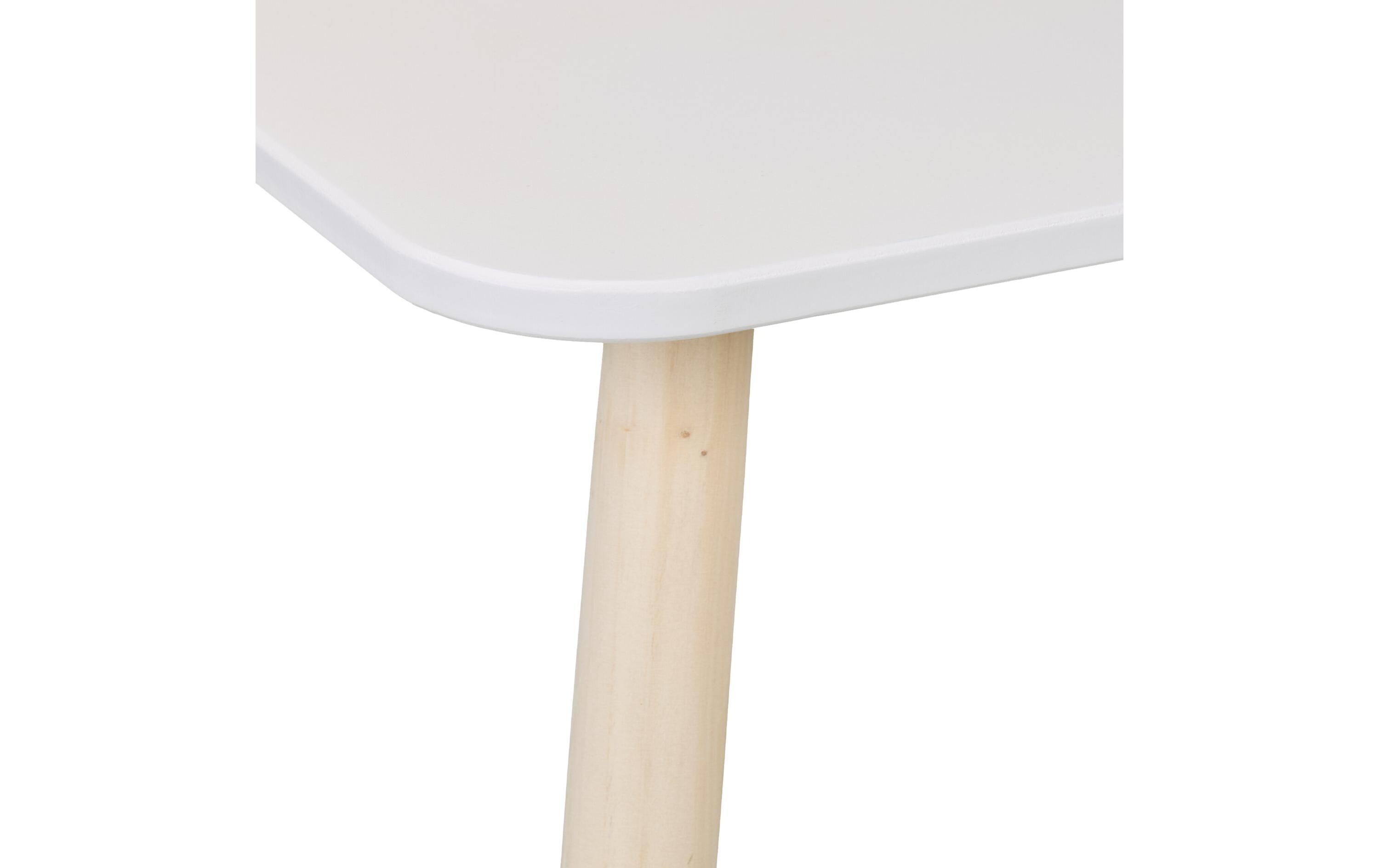 relaxdays Kindersitzgruppe 3-teilig Hellbraun; Weiss