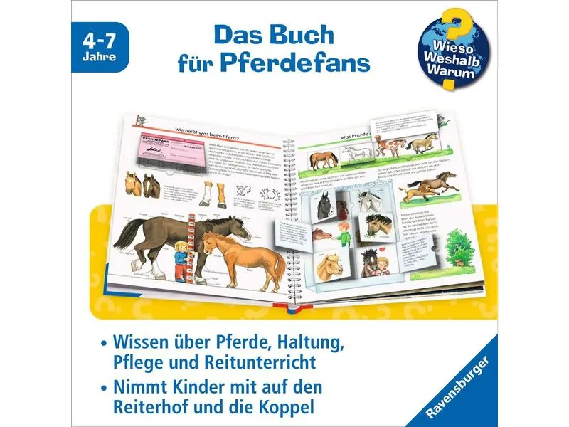 Ravensburger Kinder-Sachbuch Alles über Pferde und Ponys Ravensburger Kinder-Sachbuch Alles über Pferde und Ponys