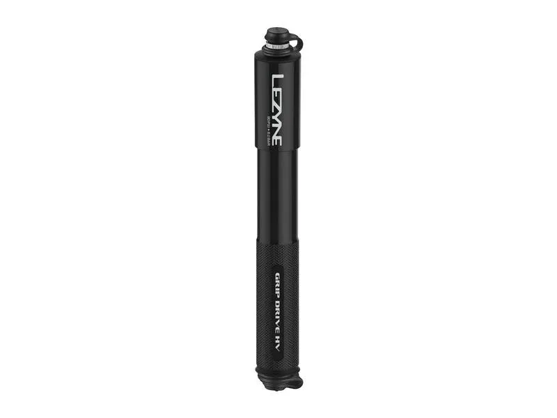 Lezyne Handpumpe Grip Drive HV – M Black Lezyne Handpumpe Grip Drive HV – M Black