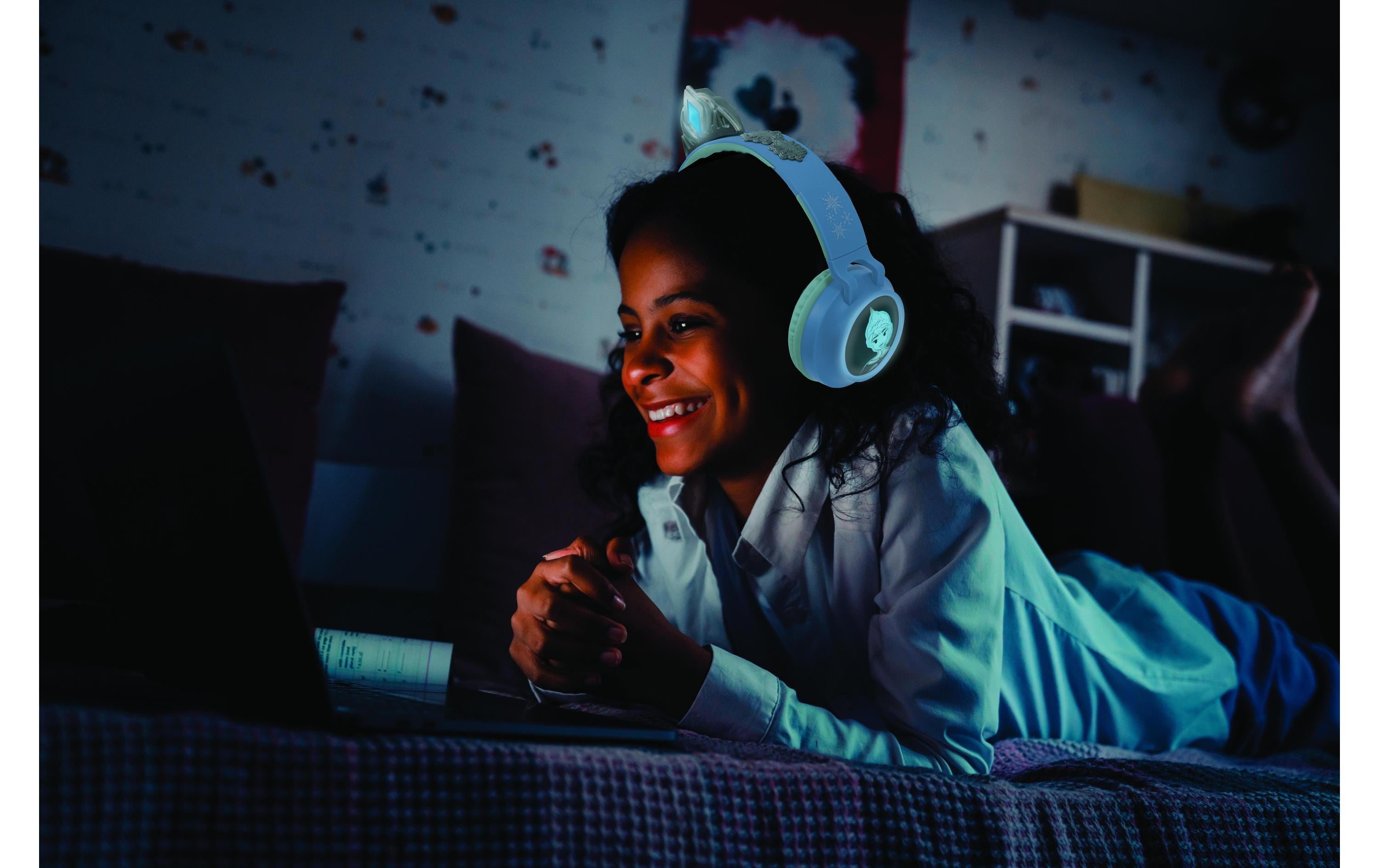 Lexibook 2-in-1 Bluetooth/Kabel-Kopfhörer Frozen Blau Lexibook 2-in-1 Bluetooth/Kabel-Kopfhörer Frozen Blau