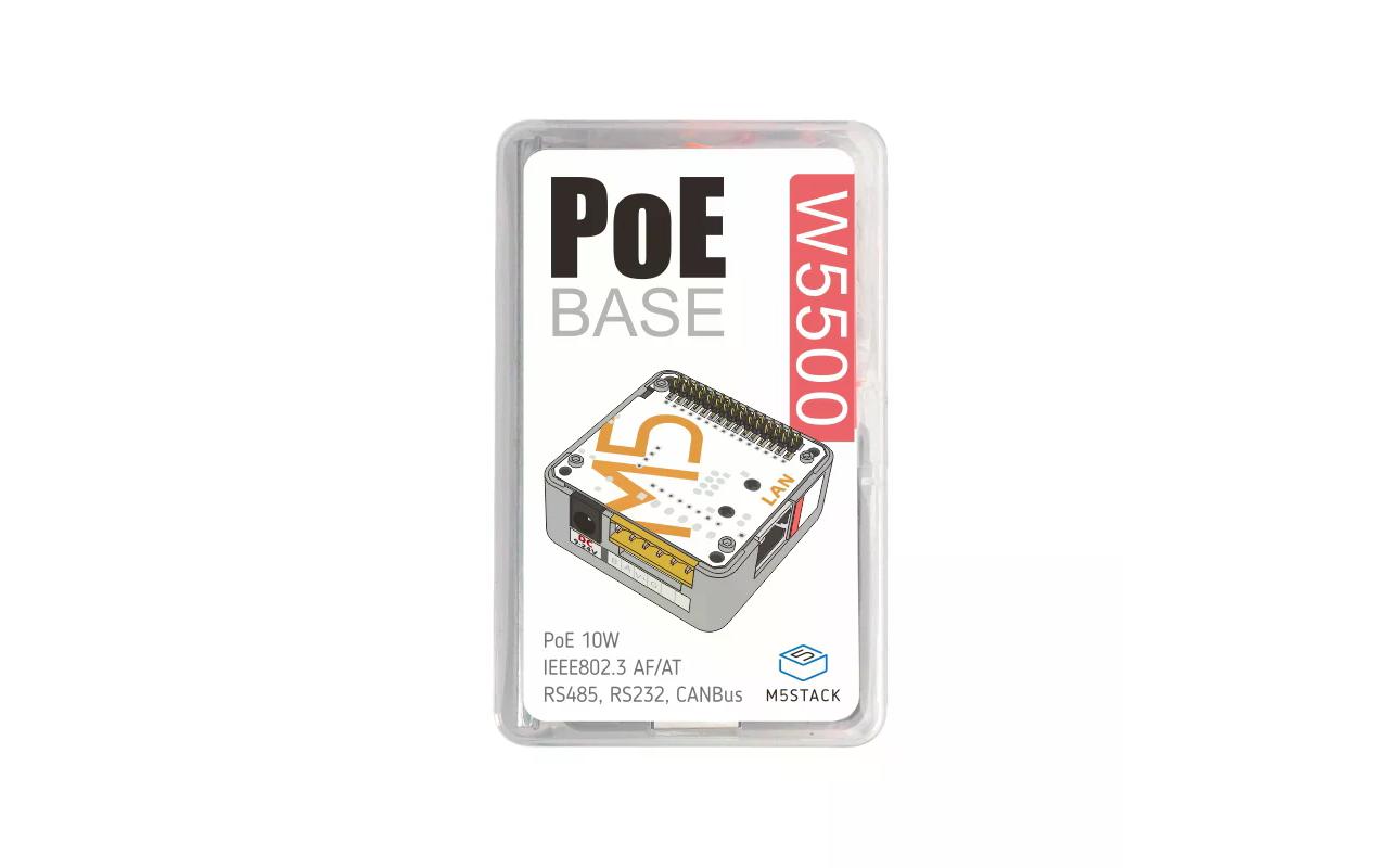 M5Stack Lan Modul W5500 mit PoE V12