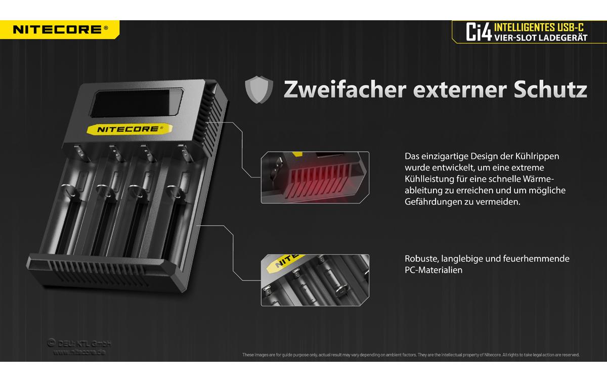 Nitecore Ladegerät Ci4