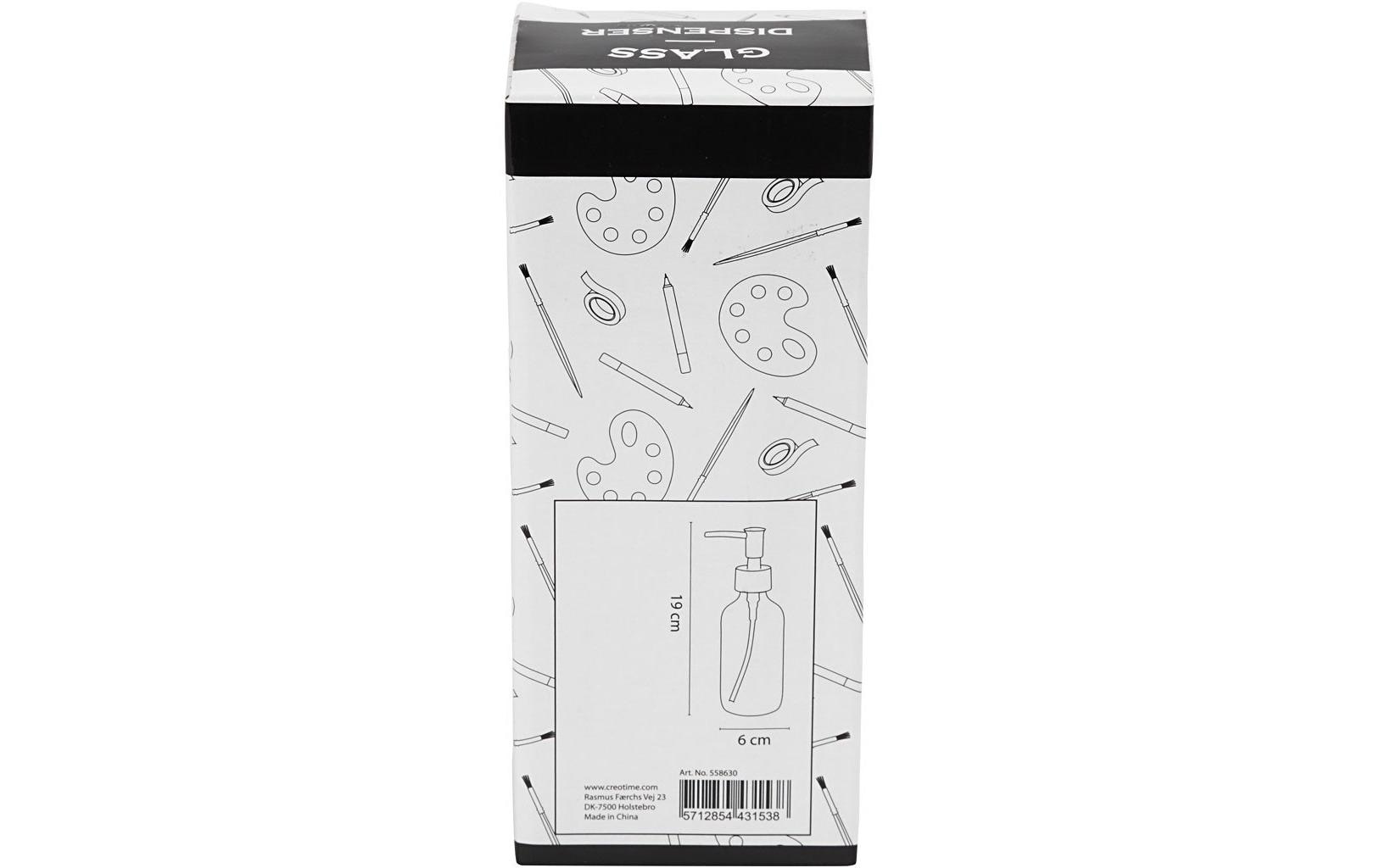 Creativ Company Seifenspender 230 ml, Transparent