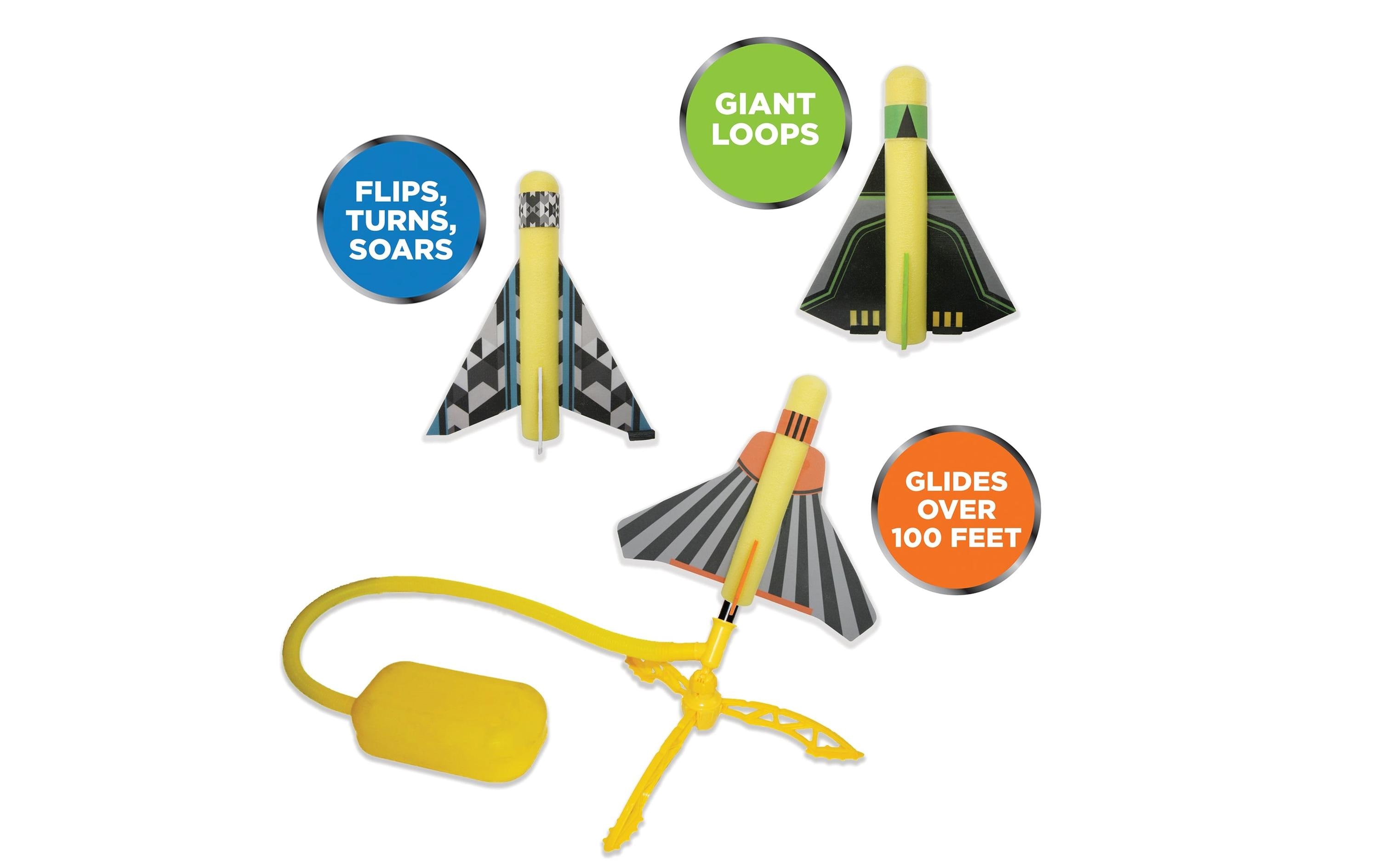 Stomp Rocket Outdoor Stomp Rocket Flugzeuge