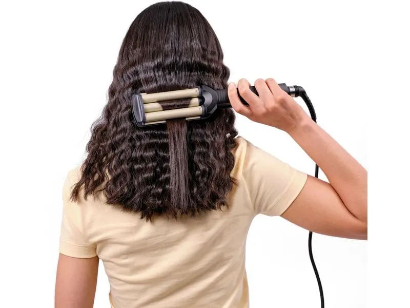 Babyliss Welleneisen Easy Waves C260E Titan-Keramik Schwarz Babyliss Welleneisen Easy Waves C260E Titan-Keramik Schwarz