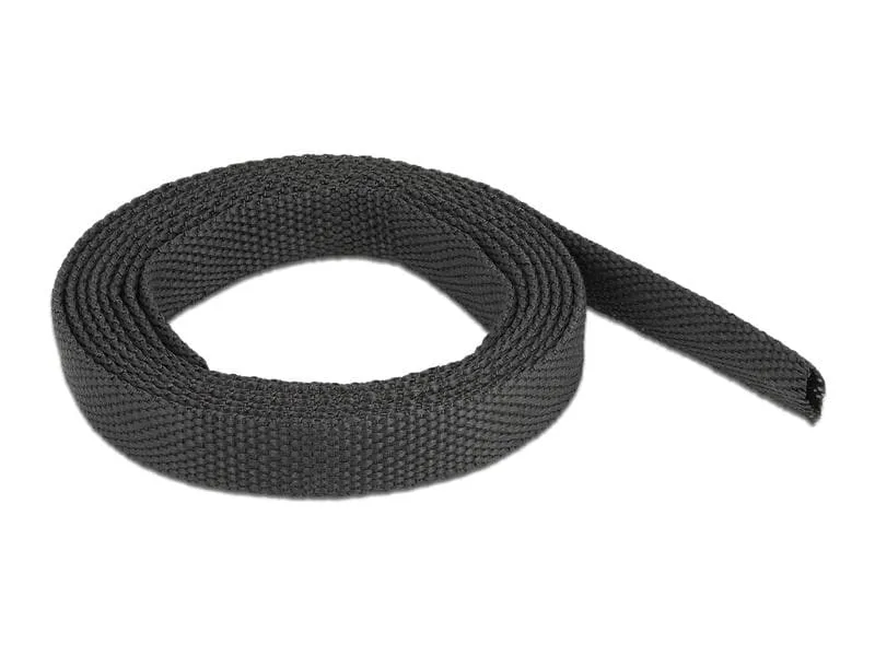 Delock Gewebeschrumpfschlauch 2 m x 6 mm Schwarz Delock Gewebeschrumpfschlauch 2 m x 6 mm Schwarz