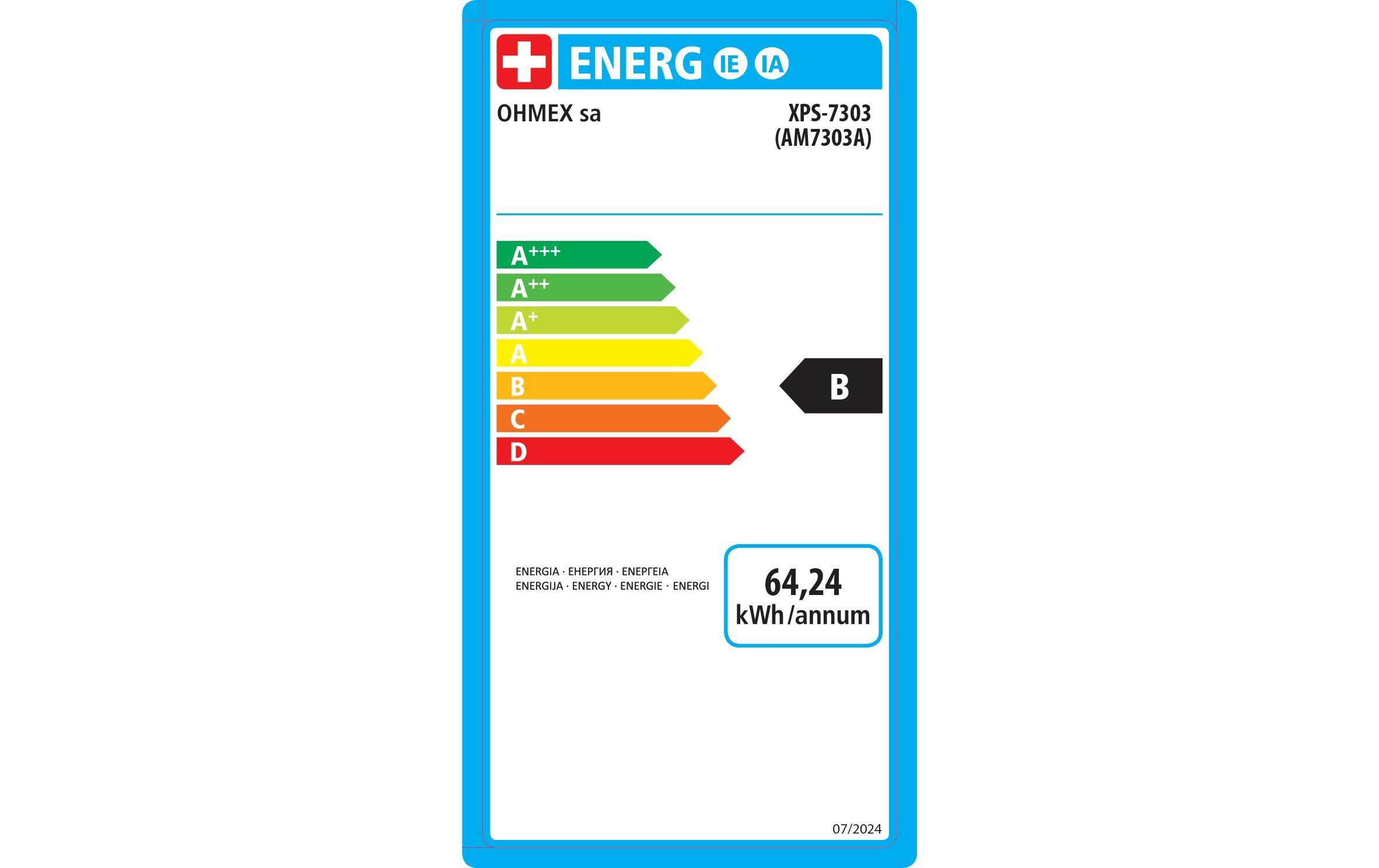 OHMEX Siebträgermaschine OHM-XPS-7303 Edelstahl