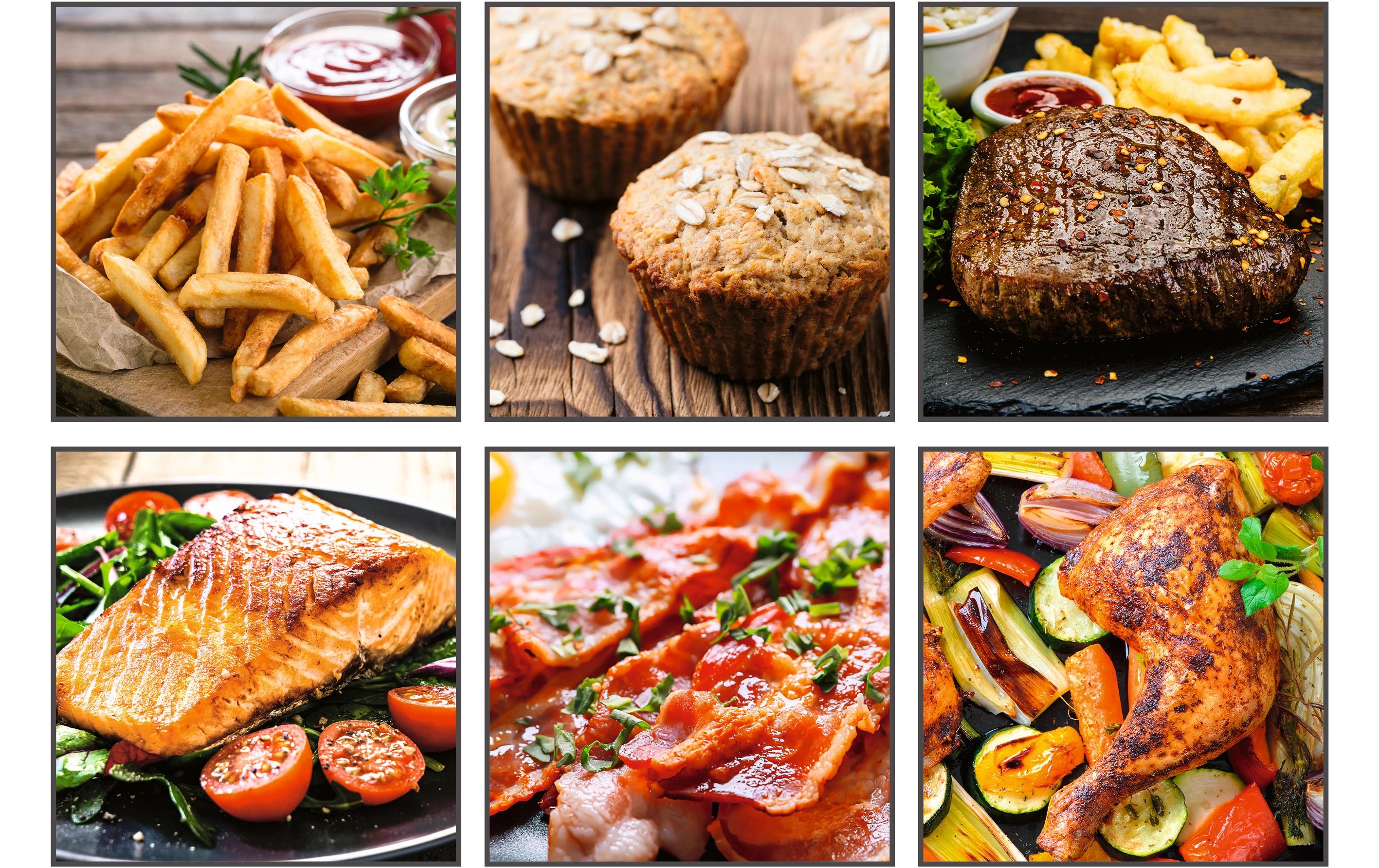 GOURMETmaxx Heissluft-Fritteuse 2 kg, Schwarz