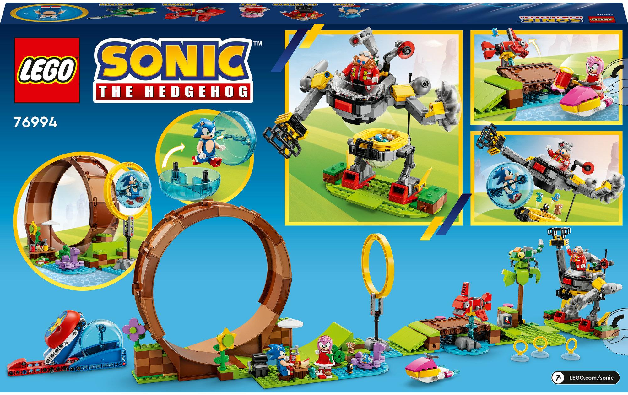 LEGO® Sonic Sonics Looping-Challenge in der Green Hill Zone 76994