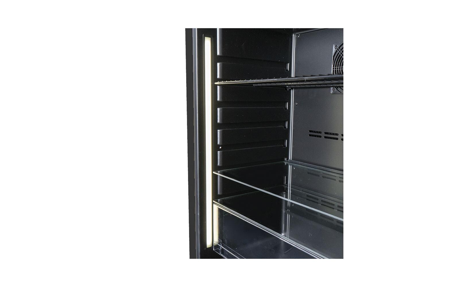 Kibernetik Getränkekühlschrank RKS149 Rechts, Schwarz