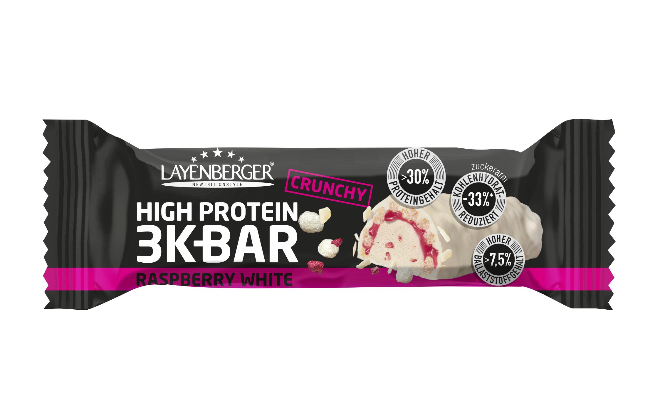 Layenberger Protein-Riegel Crunchy Raspberry 45 g