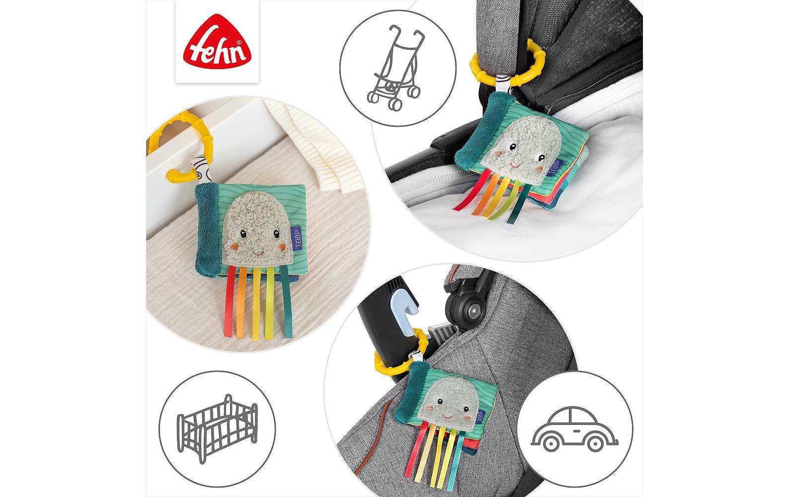 fehn Mini-Knisterbuch Tintenfisch