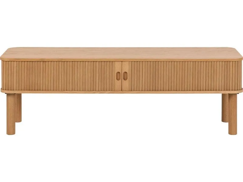 AC Design TV-Möbel Langley 140 x 40 cm, Braun