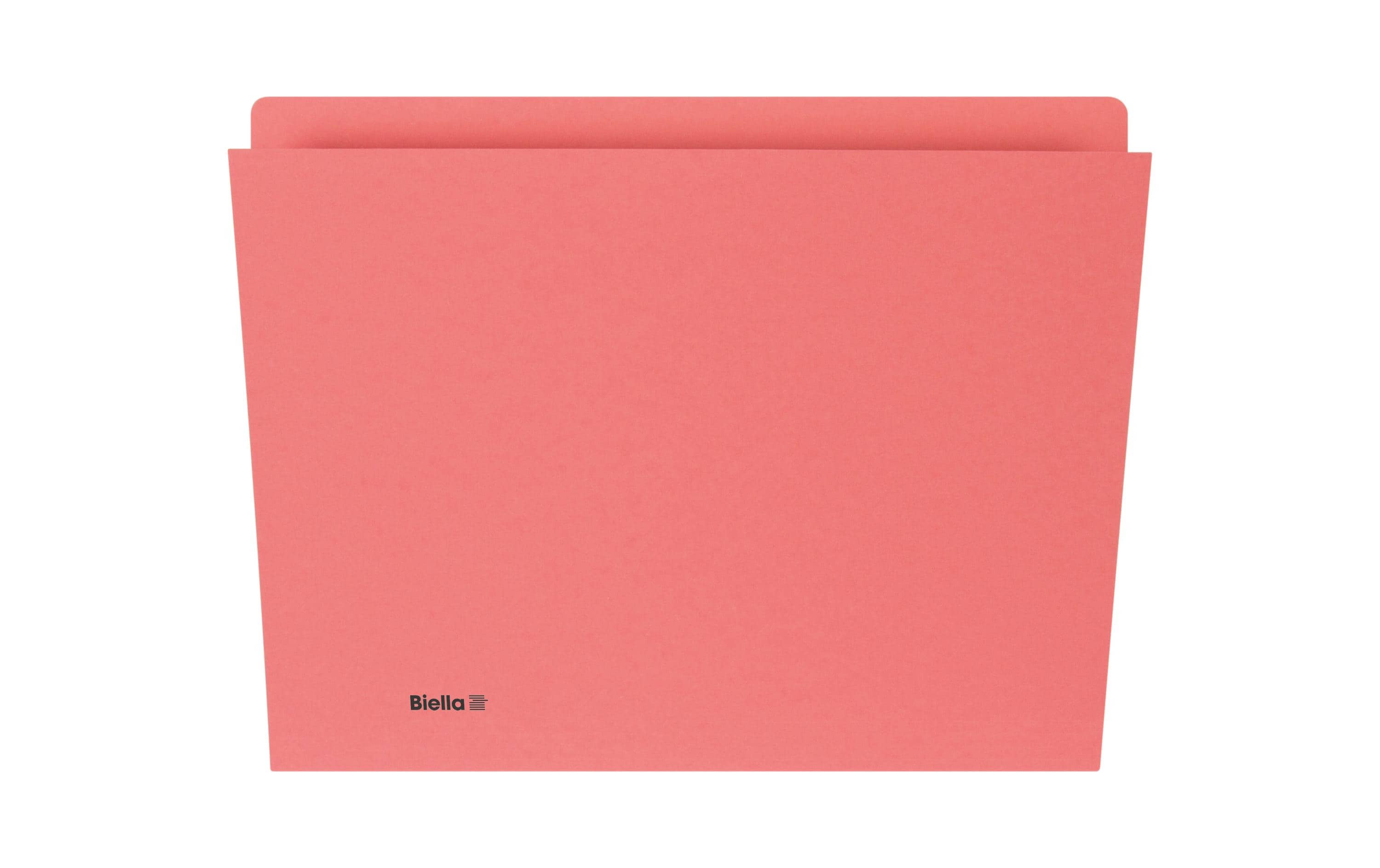 Biella Einlagemappe A4 Rot, 100 Stück Biella Einlagemappe A4 Rot, 100 Stück