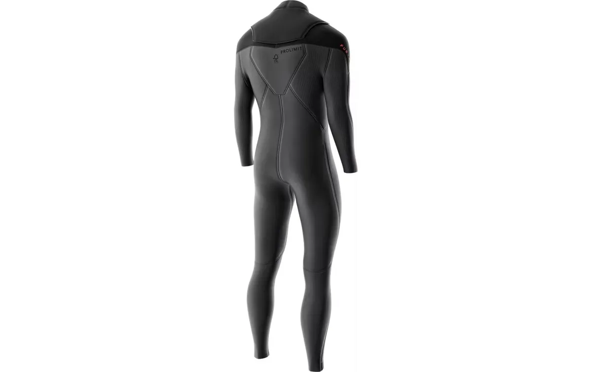 Prolimit Neoprenanzug Fusion Steamer Freezip 5/4 48, Schwarz Prolimit Neoprenanzug Fusion Steamer Freezip 5/4 48, Schwarz
