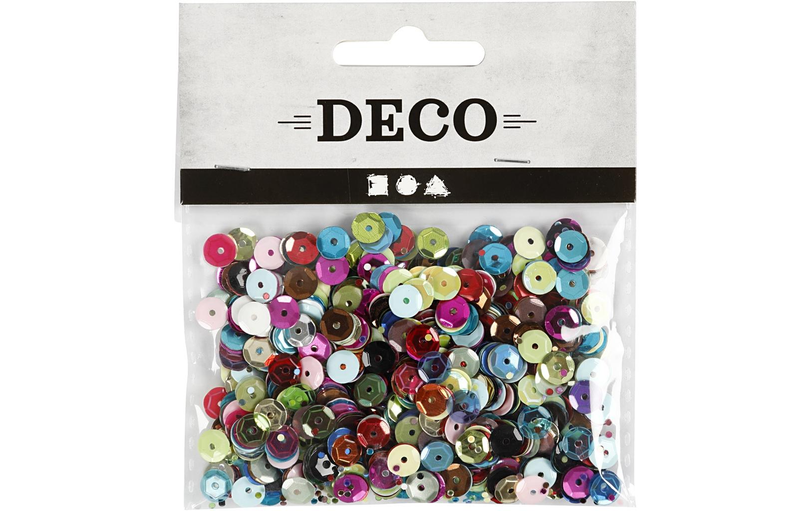 Creativ Company Pailletten 6 mm, 10 g, Mehrfarbig Creativ Company Pailletten 6 mm, 10 g, Mehrfarbig