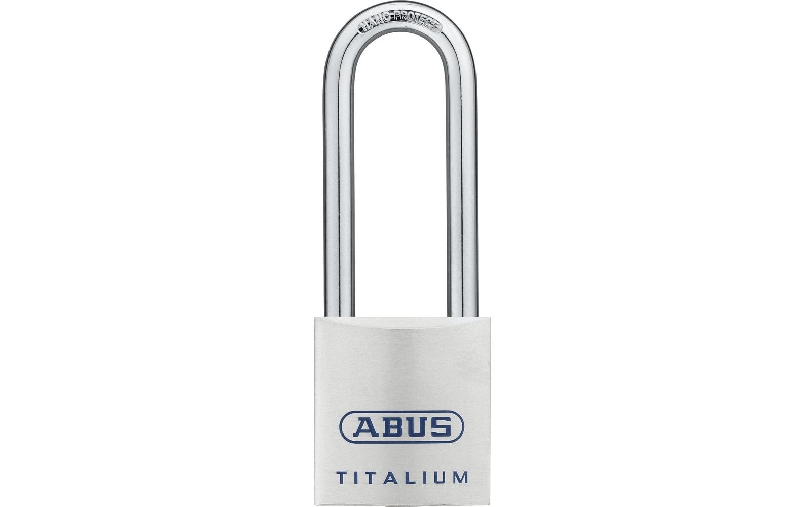 Abus Vorhängeschloss 80TI/40HB63 Silber Aluminium