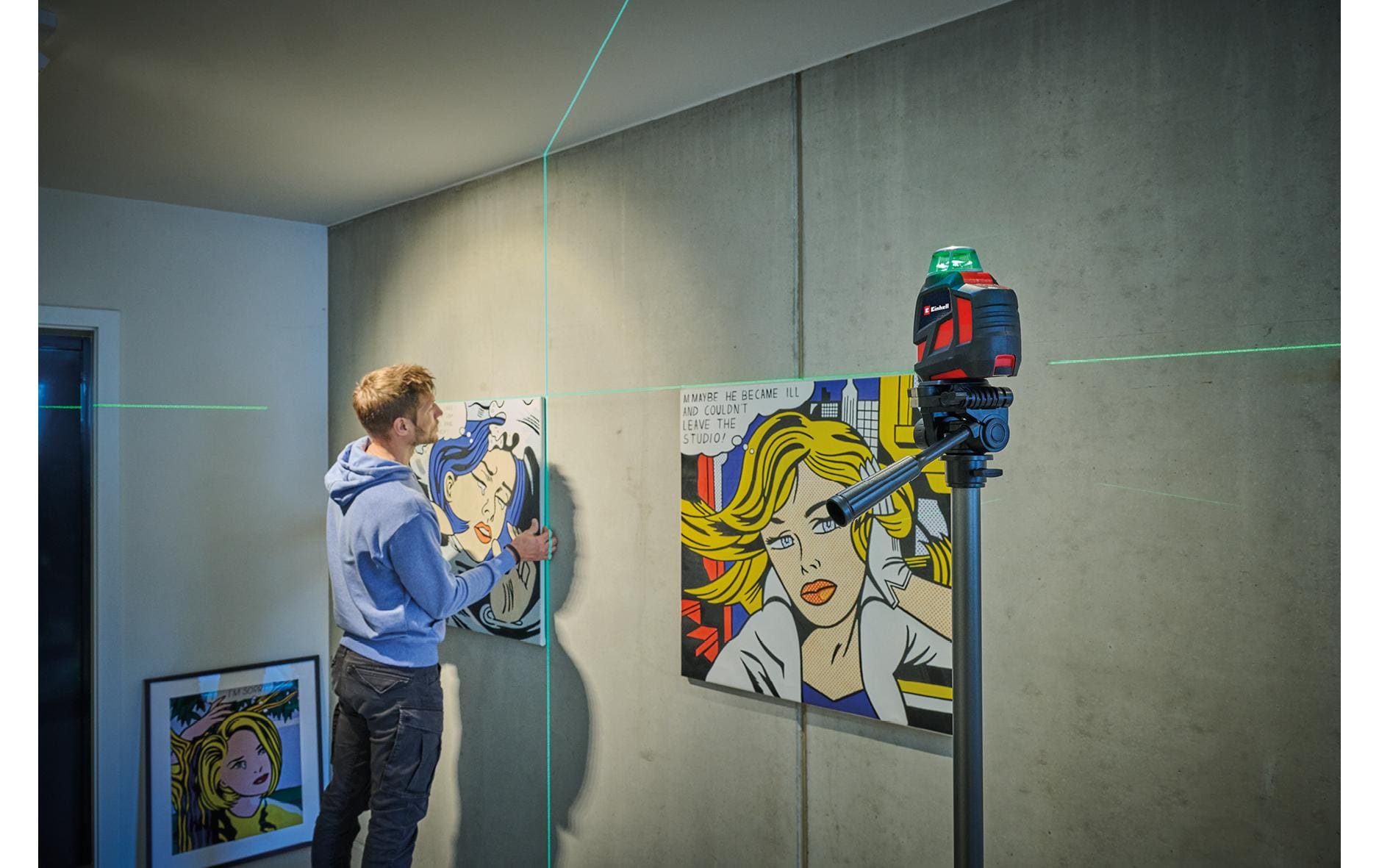 Einhell Kreuzlinien-Laser TE-LL 360 G 40 m