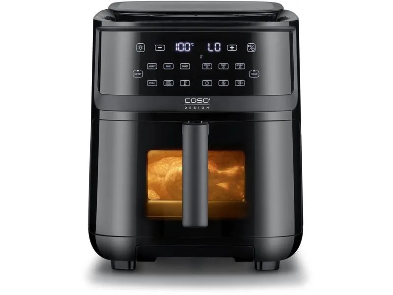 Caso Heissluft-Fritteuse AirFry & Steam 700 1.3 kg, Schwarz Caso Heissluft-Fritteuse AirFry & Steam 700 1.3 kg, Schwarz