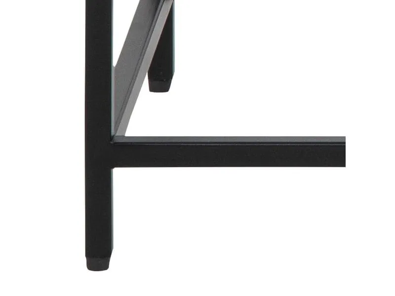 AC Design Konsolentisch Newcastle 100 x 35 x 79 cm, Schwarz AC Design Konsolentisch Newcastle 100 x 35 x 79 cm, Schwarz