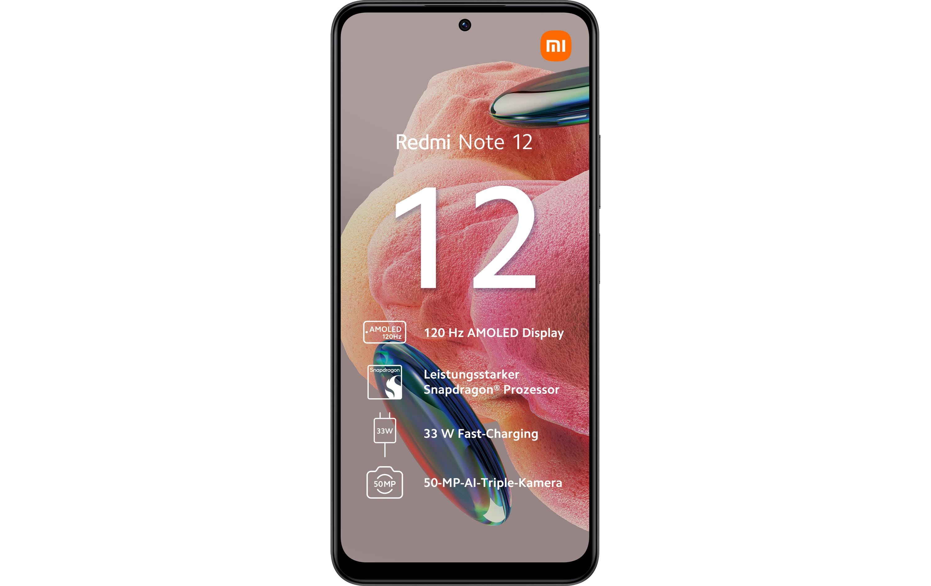 Xiaomi Redmi Note 12 128 GB Schwarz