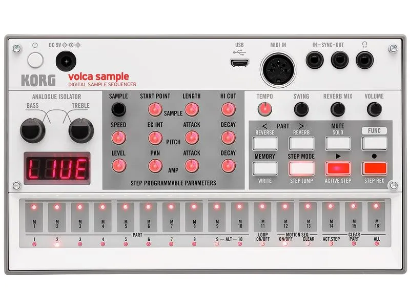 Korg Synthesizer volca sample 2