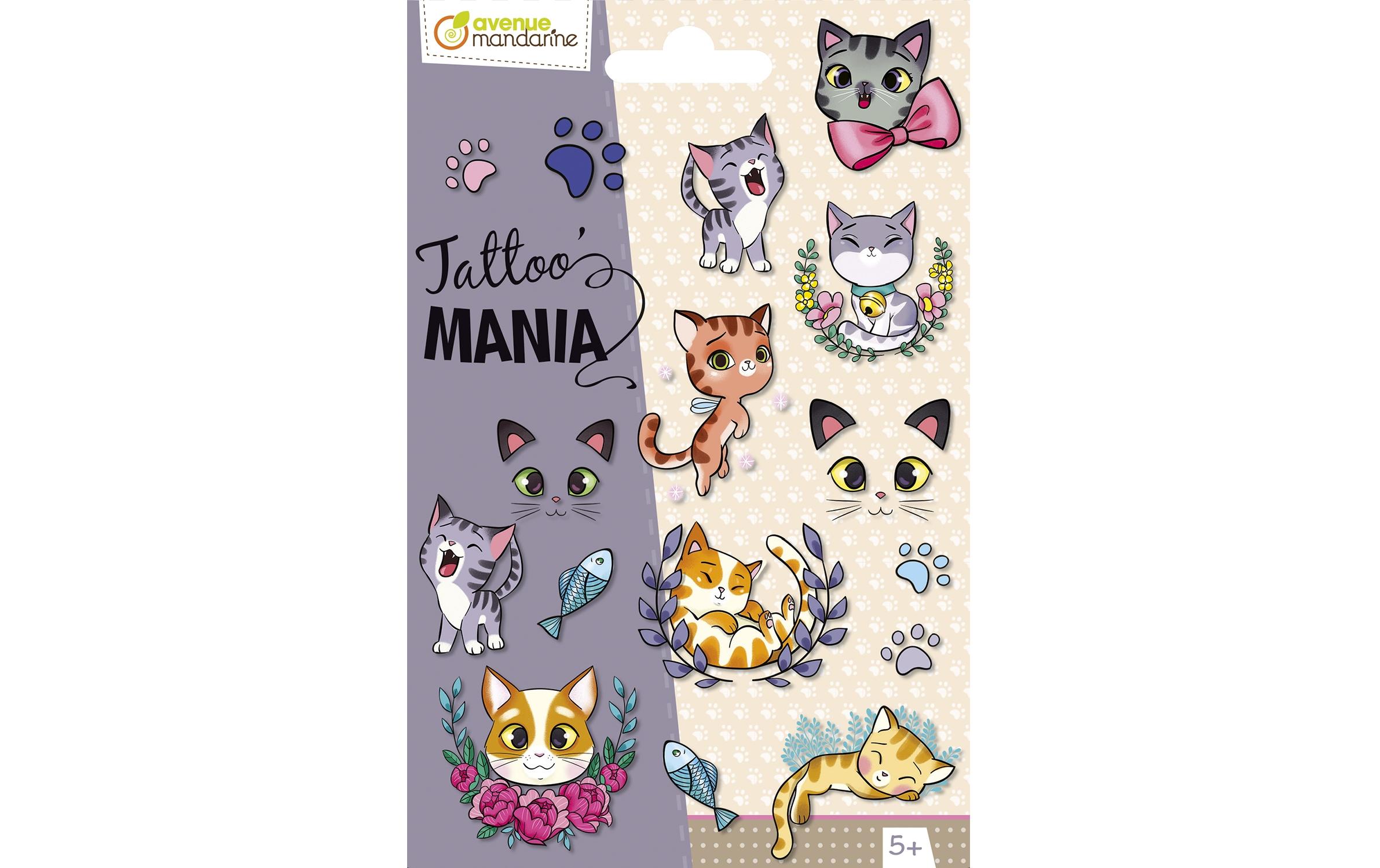 Avenue Mandarine Tattoo Set Tattoo Mania Katzen Avenue Mandarine Tattoo Set Tattoo Mania Katzen