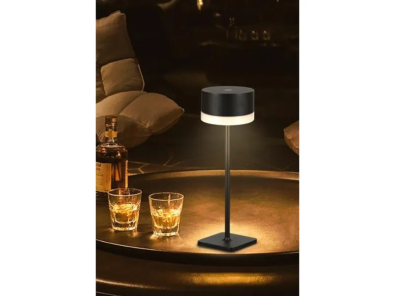 Schönenberger Akku-Tischleuchte Surya, USB-C, 37 cm, Schwarz Schönenberger Akku-Tischleuchte Surya, USB-C, 37 cm, Schwarz