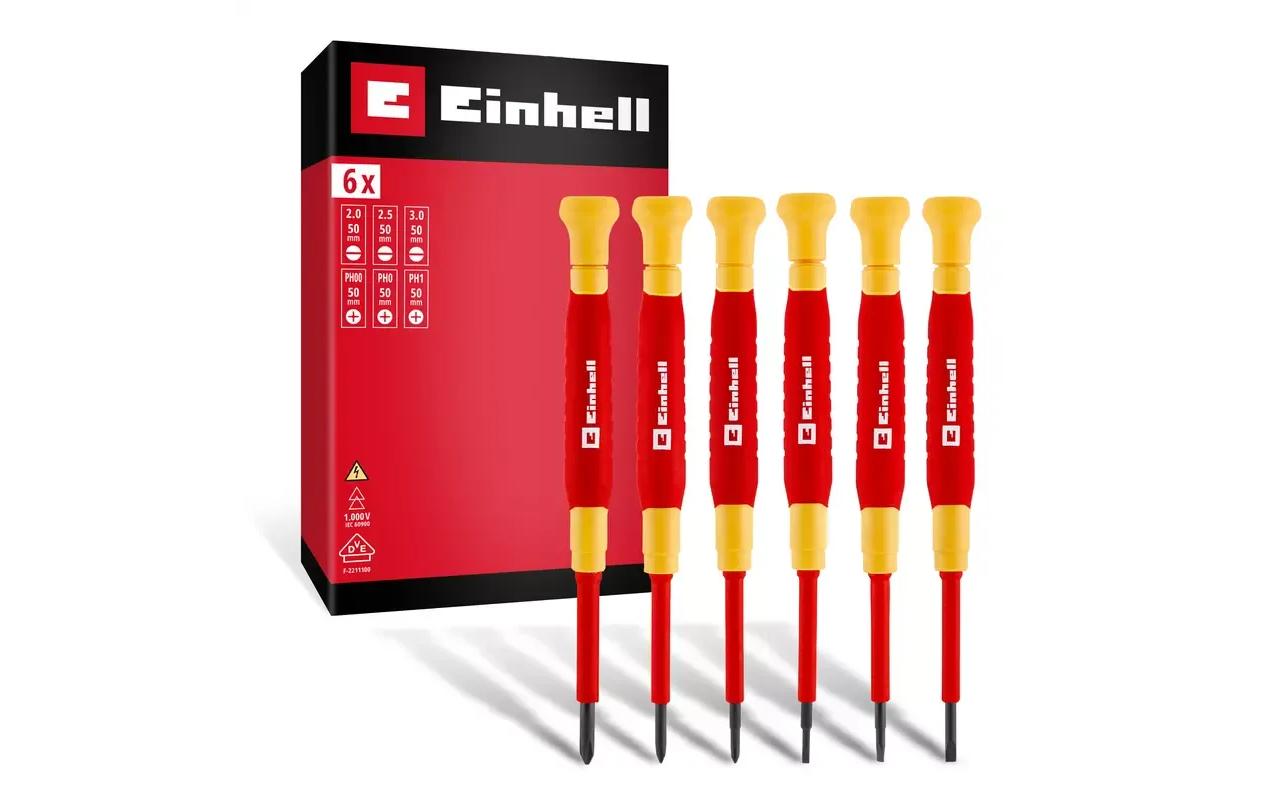Einhell Schraubendreher-Set VDE, 6-tlg., Elektriker, Feinmechaniker