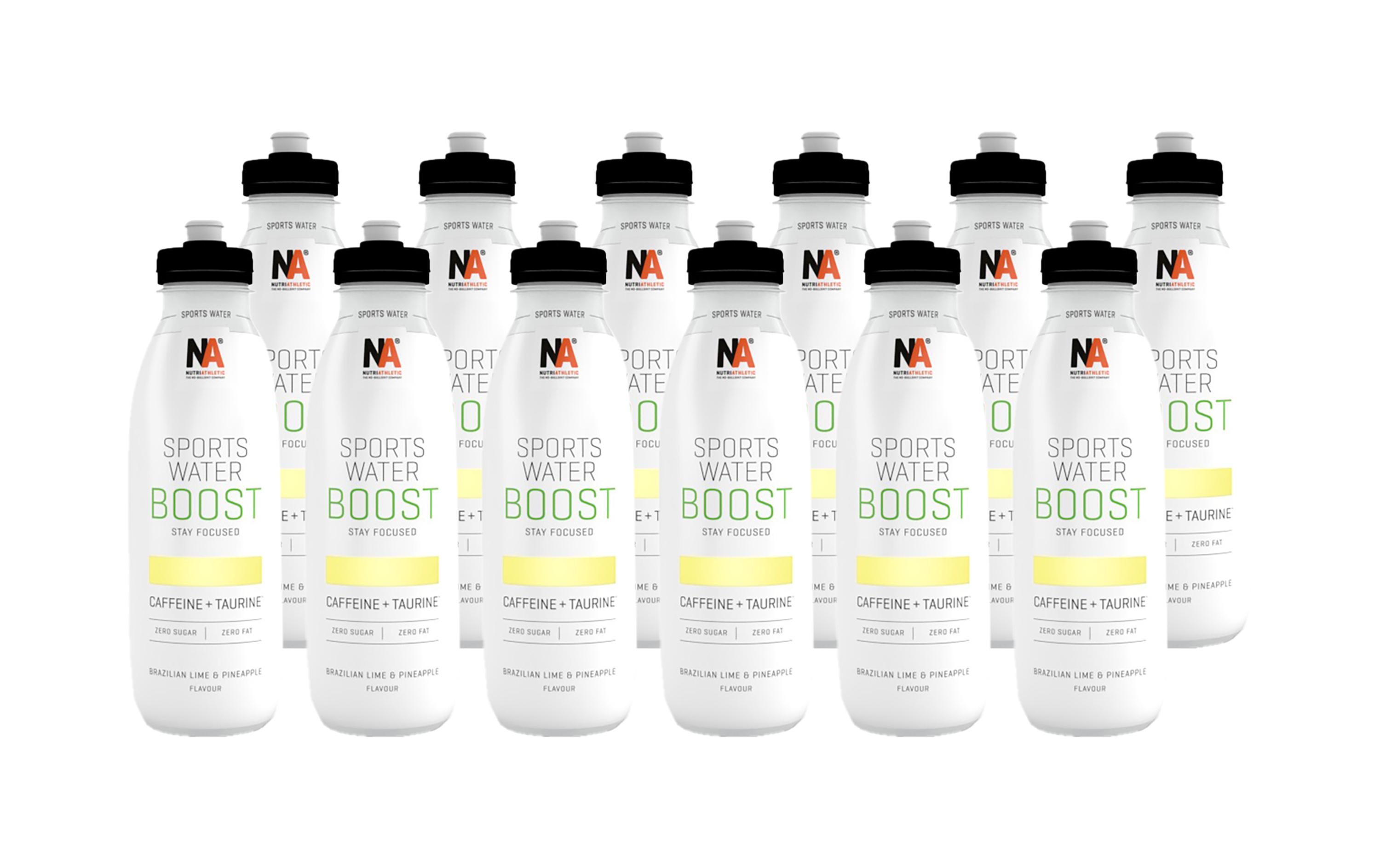 NUTRIATHLETIC Sportgetränk Sports Water Boost 12 x 500 ml