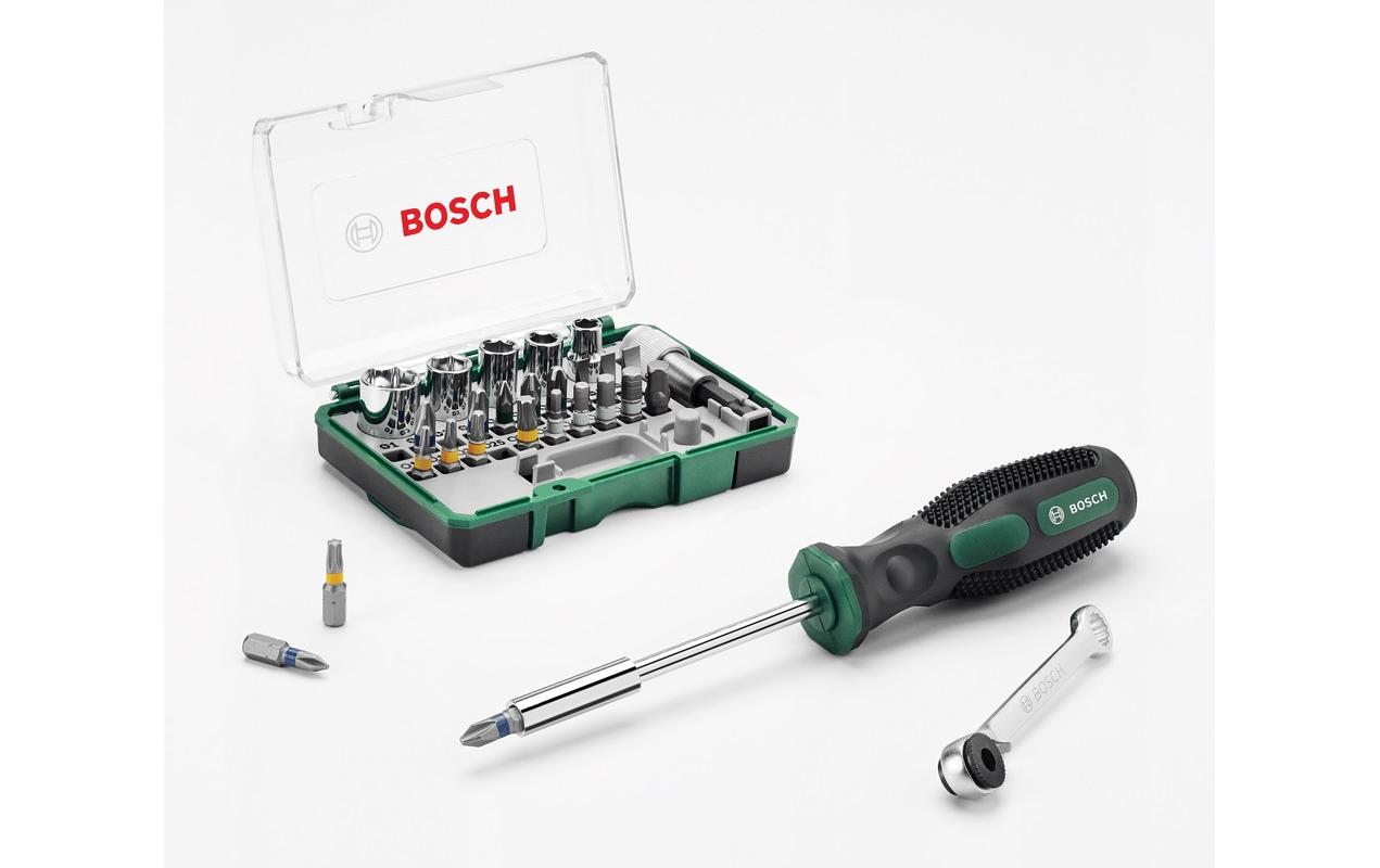 Bosch Bit-Set + Handschraubendreher, 27-teilig Bosch Bit-Set + Handschraubendreher, 27-teilig