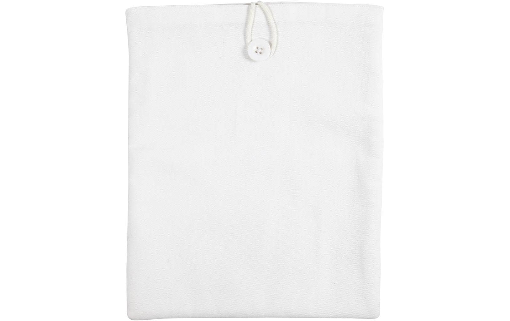 Creativ Company Stofftasche 22 x 27 cm, Weiss