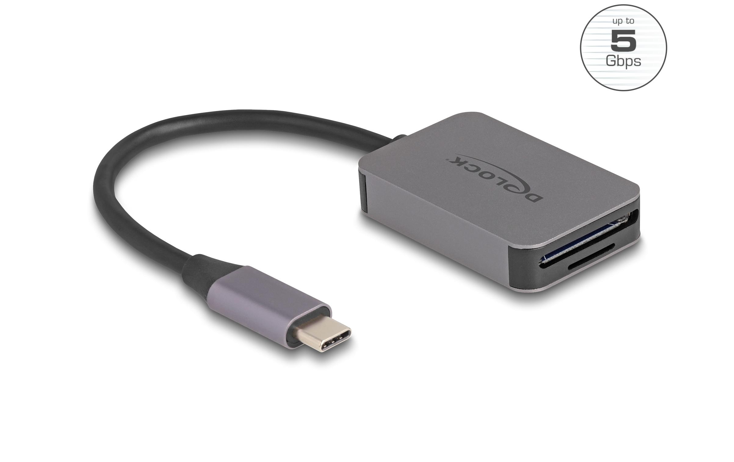 Delock Card Reader Extern USB-C Delock Card Reader Extern USB-C