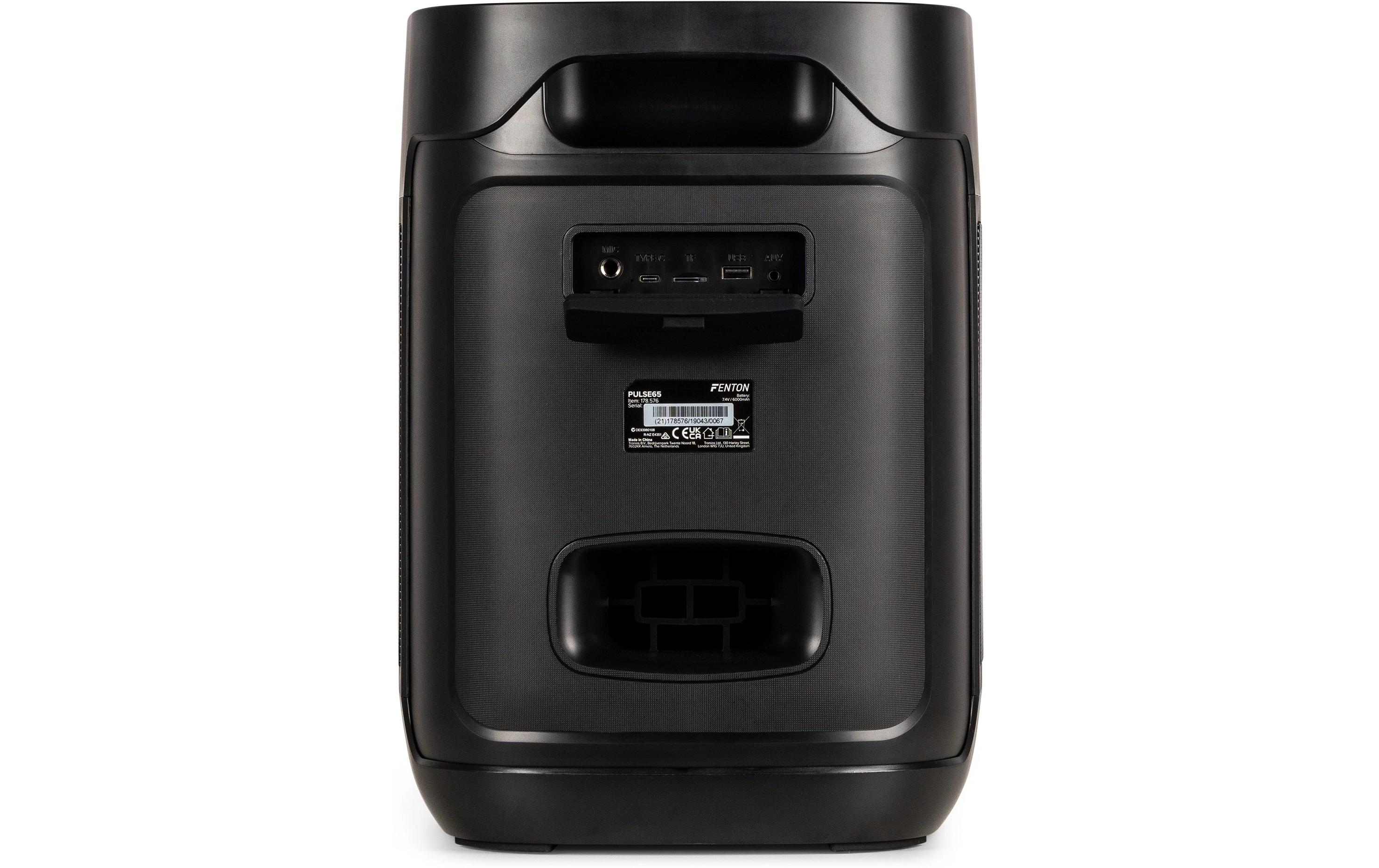 Fenton Bluetooth Speaker Pulse65 Schwarz