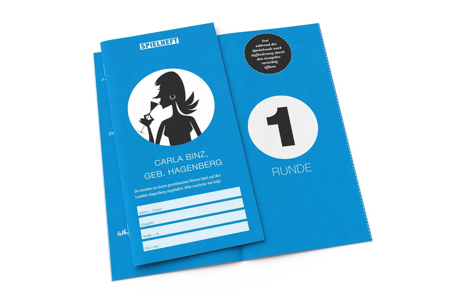 Culinario Mortale Partyspiel Schatten über Landsitz Hagenberg