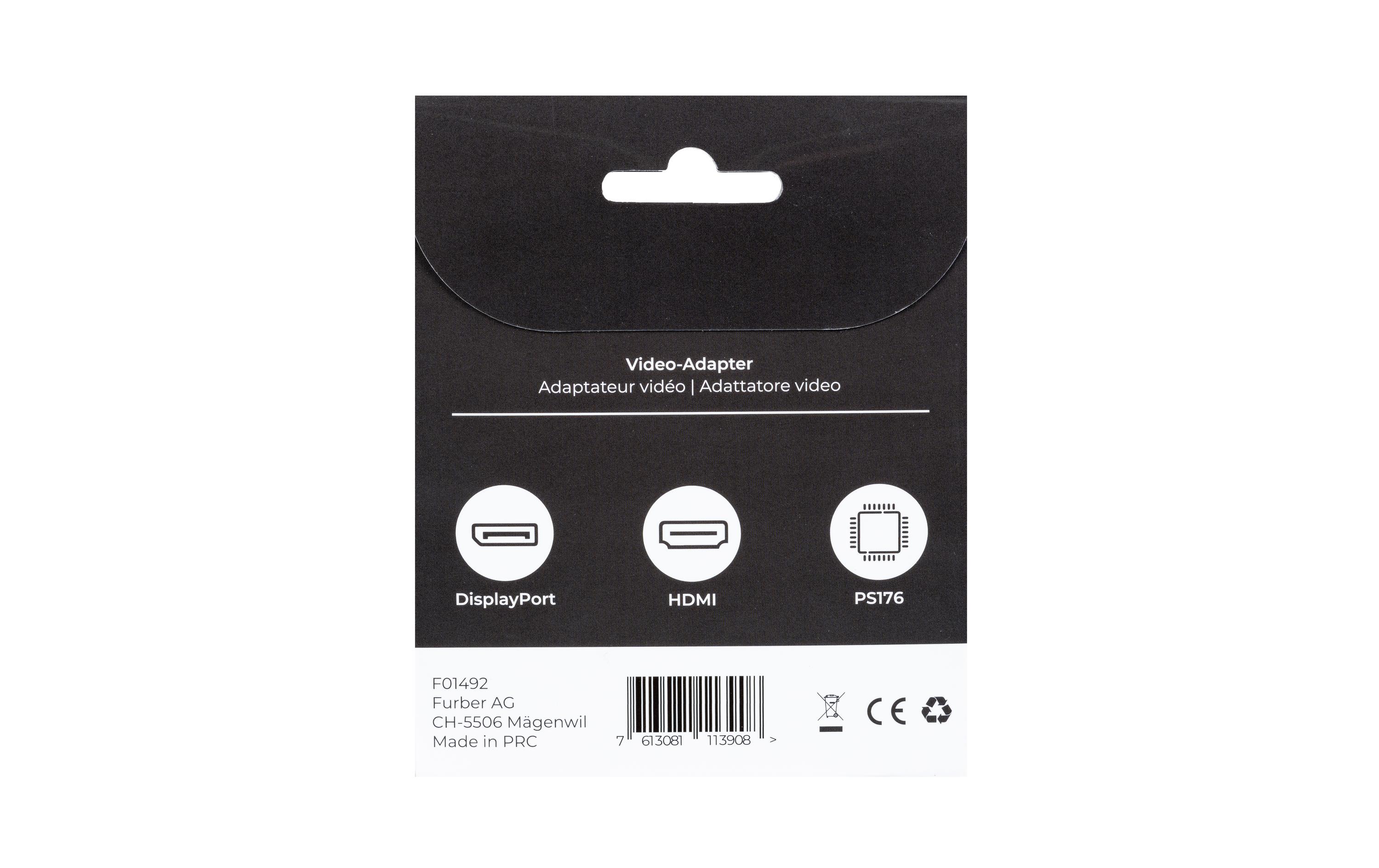 onit Adapter DisplayPort - HDMI, 1 Stück